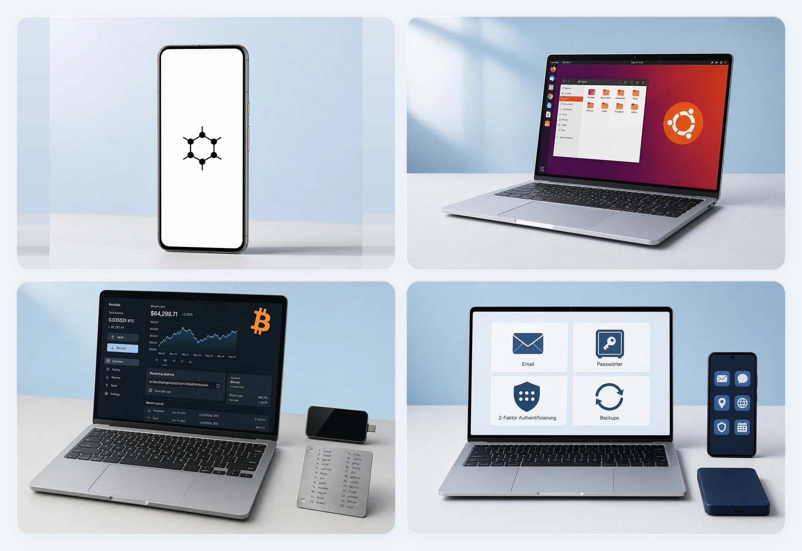 Komplettberatung zu Smartphone, Linux, Bitcoin und Privacy