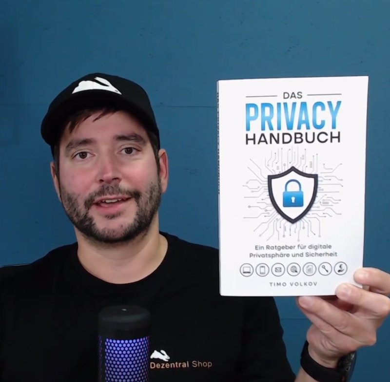 Dezentralshop mit Das Privacy Handbuch